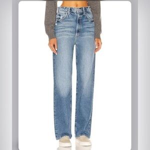 MOTHER Superior Denim High Waisted Tunnel Vision Sneak size 26